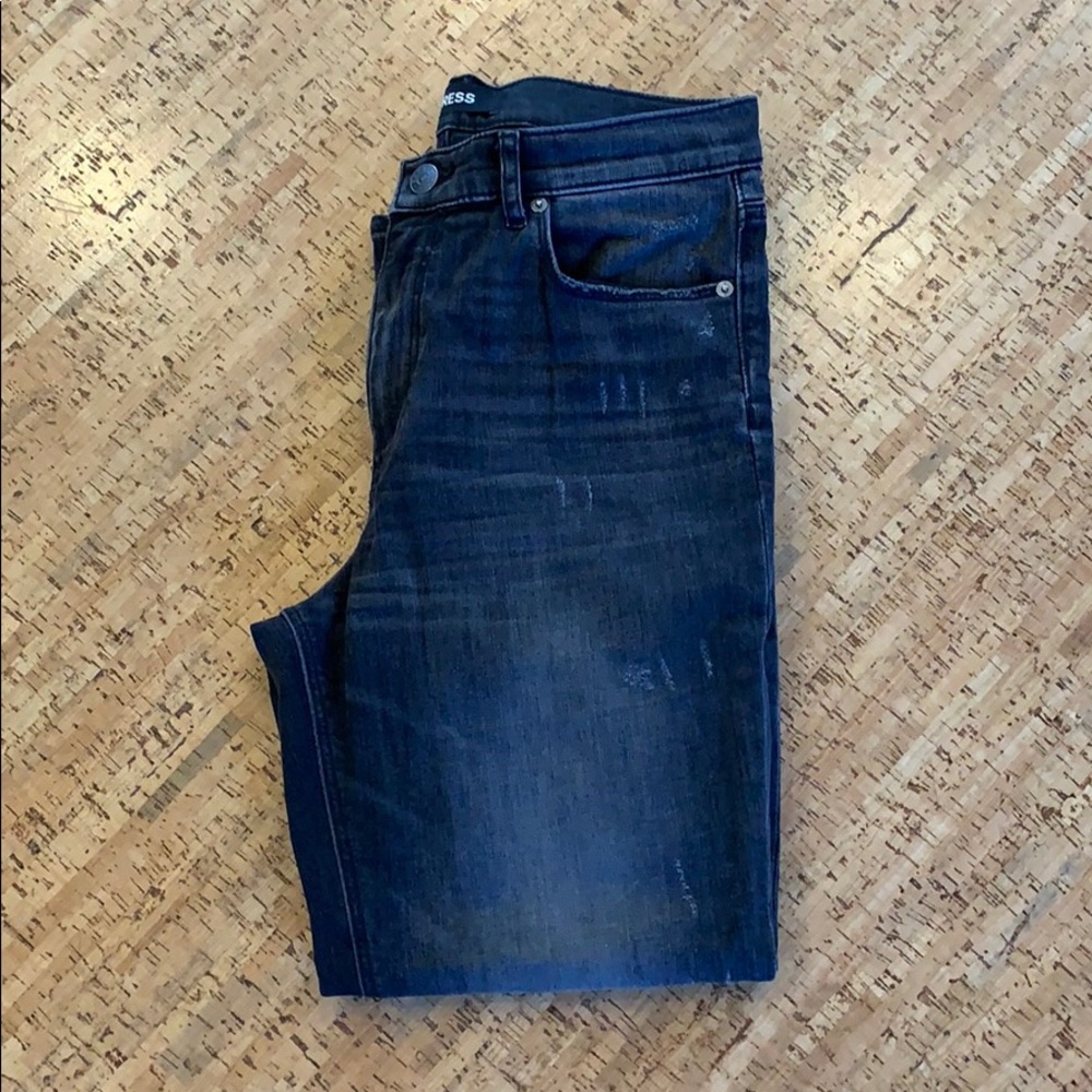 Express Original Fit High Rise Straight Ankle